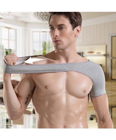 Ciieeo Adjustable Shoulder Stability Bandage | Compression Support for Rotator Cuff Relief - Fitness & School Use - Buy Online on GoSupps.com