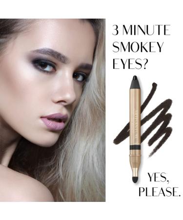 Artisan L'uxe Velvet Jumbo Eyeliner Pencil - Smokey Eyes in 3 Min - Water-proof & Smudge-proof - Long-lasting Formula - Midnight Black, (Shade) - Buy Online on GoSupps.com