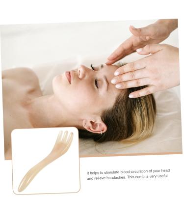 Best Bcoath Scratching Ridge Comb - Broad Tooth Scalp Massage & Headache Relief - 14.5x3cm - Buy Online on GoSupps.com