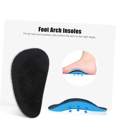 NOLITOY Foot Pad Arch Support Insoles | Flatfoot Orthotics & Cushions for Ultimate Comfort - 2 Pairs - Buy Online on GoSupps.com