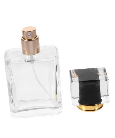 Beavorty Perfume Spray Bottle Perfumes Perfume Sprayer Bottle Refillable Perfume Bottle Perfume Travel Bottle Refillable Perfume Sprayer Perfume Small Perfume Bottle Glass Square
