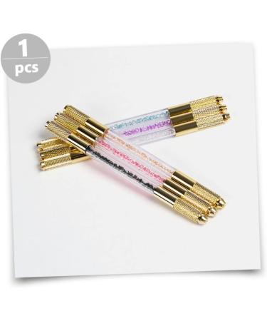 Mikinona Embroidery Pencil Eyebrow Pencil Embroidery Tools Eyebrow Marker Pen Beauty Pen Double Head Suite 13.5x0.8cm Black - Buy Online on GoSupps.com