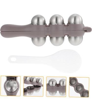 Alipis 1 Set Rice Ball Mold Silicone Molds Onigiri Shaper Convenient Bento Making Mold Shaker Child Mini - Buy Online on GoSupps.com