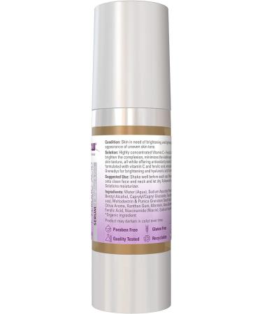 Now Foods Vitamin C & Ferulic Acid Serum 1 fl oz - Antioxidant Skincare - Buy Online on GoSupps.com