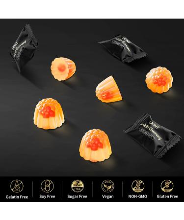 CoQ10 Gummies, Co Q 10 Supplement Sugar Free, Cq10 600mg with Omega 3 & Vitamin E, High Absorption Coenzyme Q10 Gummies for Heart Healthy, Energy & Antioxidant Support, Orange Flavor, 90 Count 1 Count (Pack of 90) - Buy Online on GoSupps.com