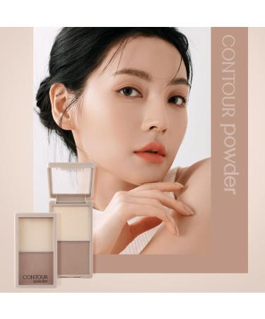 Face Matte Bronzer | Long-Lasting Matte Bronzer Contour Makeup Supplies - Multifunctional Pressed Powder Shimmer Bronzer Shiny Bronze Booster Highlight for Girls Daily Makeup Contour Powder Group B - Buy Online on GoSupps.com