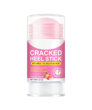 Moisturizing Foot Cream - Nourishing Roller 40g - Fast Absorbing Stick | Daily Night Travel Bathroom Home Personal Care for Cracked Heels