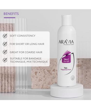 ARAVIA Talcum Powder - Fragrance-Free and Chemical Additive-Free (300 ml/10 fl oz) - 5.80 Ounce (1 Pack) - Buy Online on GoSupps.com