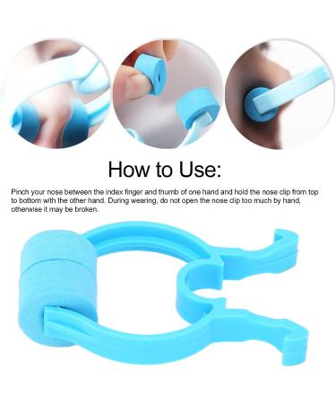 Nasal Clips for Breathing Training & Lung Capacity Test - Reduces Mucus, Protects Nose - Disposable Clips for Home, School, Playground - Buy Online on GoSupps.com