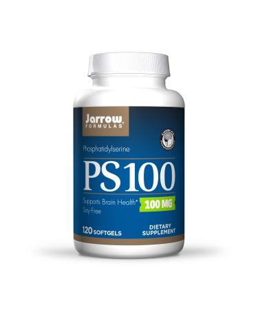 Jarrow Formulas PS 100 Phosphatidylserine 100 mg 120 Softgels