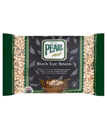 White Pearl Black Eye Beans 500g-Food