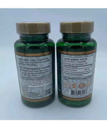 Celulas Madres Stem Cell Enhancer 60 Capsules Spirulina AFA Naturall 1 Bottle. Biocell - Regenex - Madre Cell Plus - Buy Online on GoSupps.com