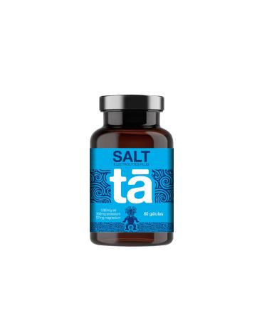 Ta Salt Capsules - Mineral Salts for hydration during exercise. Helps reduce CRAMPS. Rich in Sodium 170mg