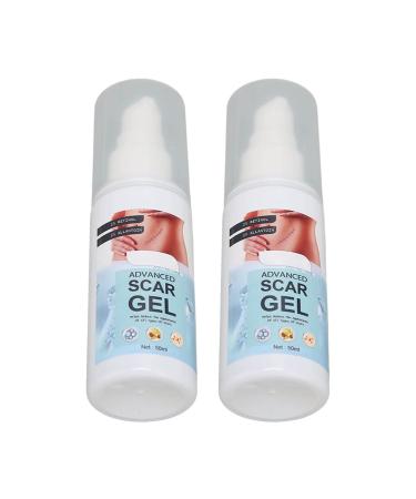 2Pcs Stretch Marks Remover 50ml Allantoin Vitamin E Hydrate Renew Smoothing Scar Gel for Burn Surgery