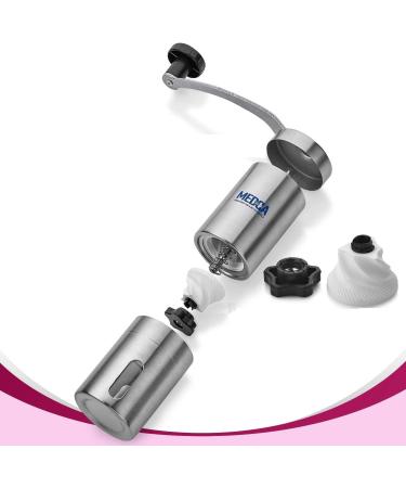 Top Choice Pro Pill Grinder and Cutter - Manual Stainless Steel Crusher for Easy Medication Intake - Buy Online on GoSupps.com