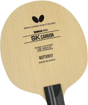 Professional Butterfly SK Carbon Table Tennis Blade - TAMCA 5000 Carbon Fiber - Made in Japan | FL & ST Shakehand Handles - Buy Online on GoSupps.com