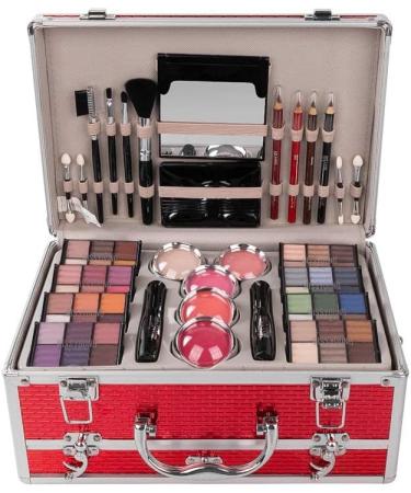 FantasyDay All-in-one Makeup Set Gift Surprise | Full Makeup Kit for Women Multipurpose Essential Starter Bundle Include Eyeshadow Palette Lipstick Blush Concealer Face Powder Eyeliner Mascara Brush - Buy Online on GoSupps.com