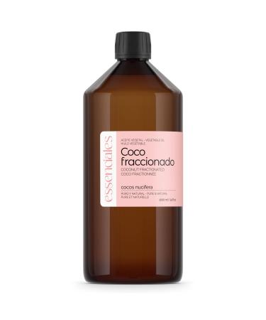 Essenciales Essenciales - 100% Pure and Natural Coconut Vegetable Oil 1 Litre | Nucifer Coconut Vegetable Oil 1st Cold Pressure