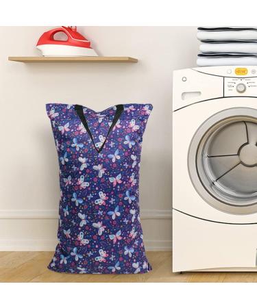 Buy Mhwan Wetbags for Kindergarten | Waterproof Double-Zone Lock Pocket | Washable & Reusable Baby Diaper Fitness & Beach Bag (Butterfly) - 40x70cm - Buy Online on GoSupps.com