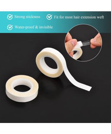 suchkawe 2 Rolls 6 Meters Wig Tapes 10mm Hair Extension Tapes Double Sided Wig Tape Hair Tapes for Extensions Hypoallergenic Body Tape Toupee Tape High Adhesive Tape for Hair Extensions - Buy Online on GoSupps.com