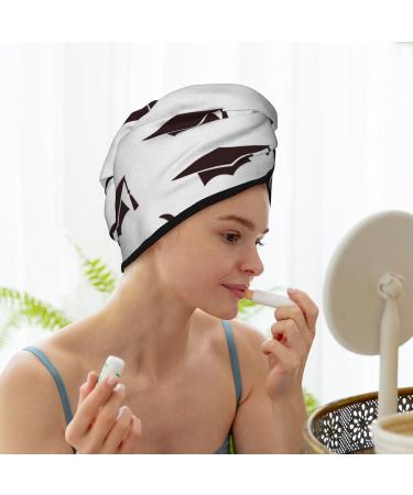 Super Absorbent Microfiber Hair Towel Wrap for Women - Quick Dry Coral Velvet Cap for Long Curly & Thick Hair - Buy Online on GoSupps.com