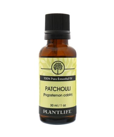 Plantlife Patchouli Aromatherapy Essential Oil - Straight from The Plant 100% Pure Therapeutic Grade - No Additives or Fillers - 30 ml Patchouli 1 Fl Oz (Pack of 1)