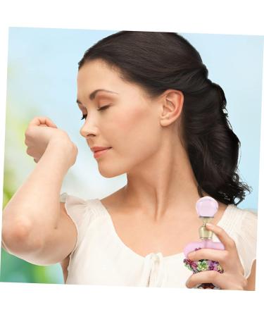 Perfume Bottle Miniature Decoration Purple Home Decor Perfume for Men Aroma Bottle Made of Glass Bottle for Essential Oil Old Fashioned Container Egypt Aromatherapy Bottle - Buy Online on GoSupps.com