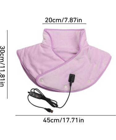 Interloximt Heated Shoulder Pad Fast Heating Neck & Shoulder Wrap with 3 Levels | Safe & Comfortable Heating Pillow for Men & Women - Buy Online on GoSupps.com