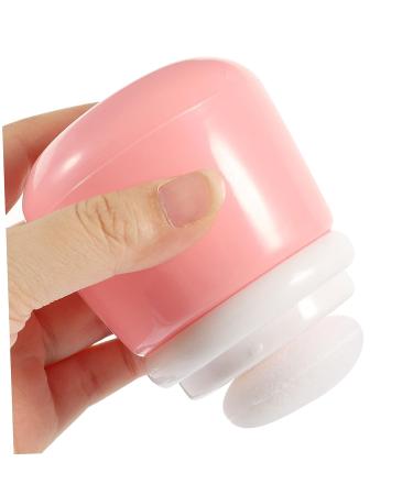 Pink Powder Puff Box for Newborns - Fluffy Body Powder Holder for Infants - Talcum Powder Bottles for Home Use - 10X7CM - Buy Online on GoSupps.com