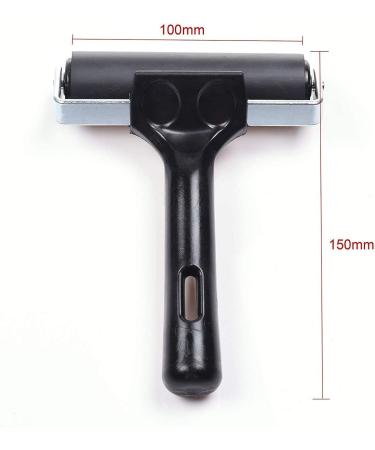 4-Inch Rubber Brayer Roller for Printmaking and Gluing - 1PCS - Buy Online on GoSupps.com