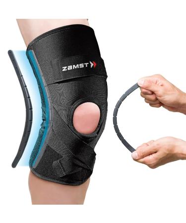 ZAMST ZK-Protect Knee Brace for Sports - Flexible Support for Running Basketball Volleyball Football & Skiing - Black Size M - Buy Online on GoSupps.com