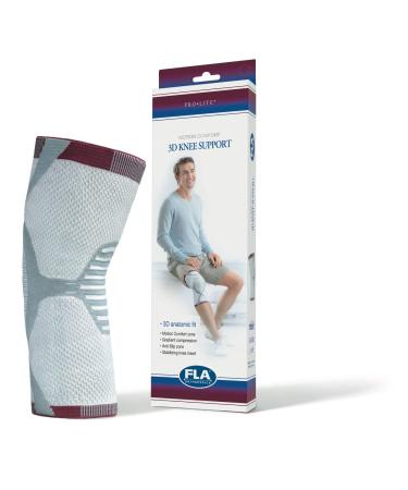 Prolite 3D Knee Support White X-Wide Medium
