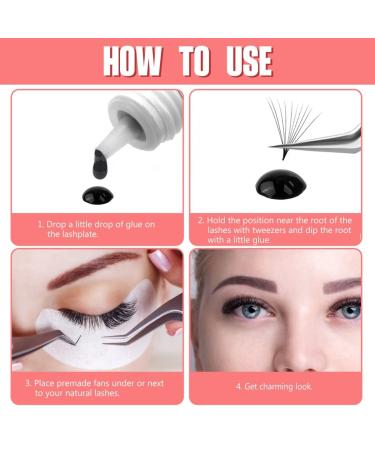 500 Fans 10D/12D C/D Curl 0.05mm Soft Handmade Volume Lash Extensions - 9mm Natural Eyelash Fans - Buy Online on GoSupps.com