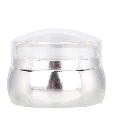 Silicon Nail Art Stamper with Lid - Perfect for Beginners & Professionals - Silver Schaber Stamper for Nail Studios & Nail Art Schools - Buy Online on GoSupps.com