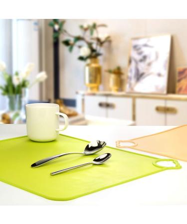 JYKJ Silicone Baby Placemat with Raised Edge, Non Slip Surface, Cute Cartoon Design - BPA Free, Easy to Clean, Dishwasher Safe - Blue - Buy Online on GoSupps.com