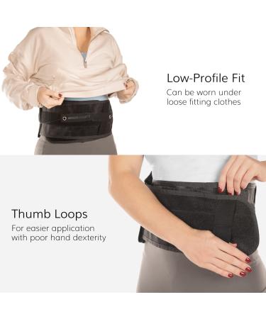 Adjustable Lower Back & Spine Pain Brace for Lumbar Support - One Size Fits Men & Women (28-60 Waist) - Ideal for Arthritis, Spinal Stenosis, and Herniated Discs - Buy Online on GoSupps.com