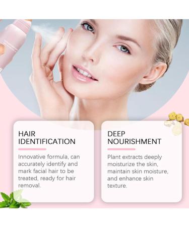 Hair Identifier Spray for Face Shaving Moisturizing and Skin Care Dermaplaner Spray Hair Identifier Spray For Face(1 BOX) - Buy Online on GoSupps.com