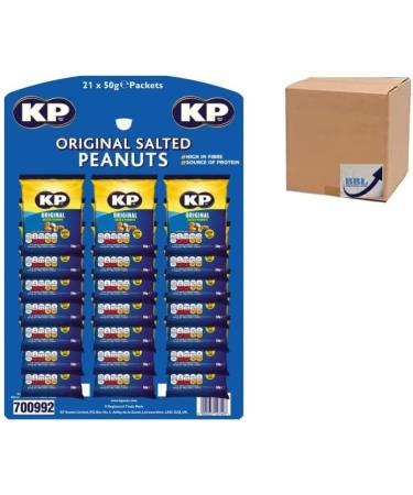 KP Original Salted peanuts Pub Card 21 X 50 G KP Original Salated - Buy Online on GoSupps.com