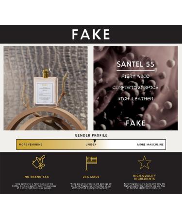 Santal 55 Inspired by Sensational Sandalwood Cologne | 3.4oz (100ML) | Almost an Exact Clone | Robust Burst of Spicey Cardamom Sweet Iris/Violet & Smokey Sandalwood | Unisex Fragrance is Addictive! 3.4 Fl Oz (Pack of 1) - Buy Online on GoSupps.com