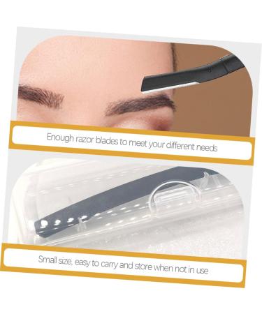 ABOOFAN Painless Hair Removal Razor Set | Stainless Steel Face & Eyebrow Trimmer Tool - Buy Online on GoSupps.com