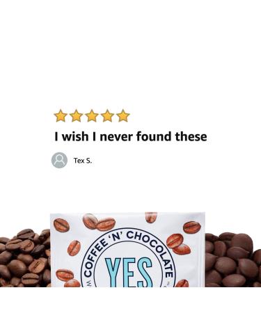 Yes Bar Snack Bar - Coffee & Chocolate, 6 Pack (1.4 oz Each) | Healthy Snack Option - Buy Online on GoSupps.com