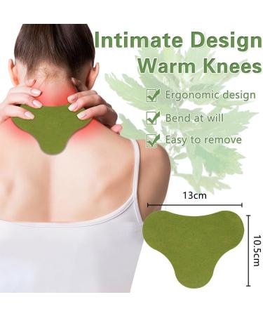 ACWOO 48PCS Natural Wormwood Pain Relief Patch for Neck/Knee/Back - Long Lasting Herbal Plaster for Arthritis & Joint Pain - Buy Online on GoSupps.com