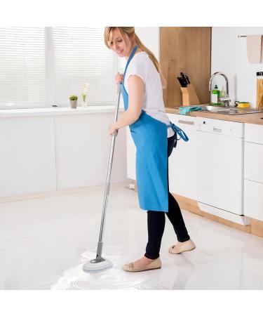 Shower Cleaning Brush with Long Handle 180 Rotatable Tile Tub Shower Scrubber with 5 Replaceable Pads Adjustable Long Handled Scrub Brush for Cleaning Shower Bathroom Cleaner Brush - Buy Online on GoSupps.com