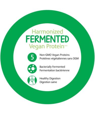 Harmonized Fermented Vegan Protein Natural Chocolate Flavour | 680 g - Buy Online on GoSupps.com