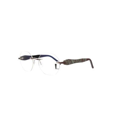 Switch it! Set 2486 - Brown with green pattern and black inside temples