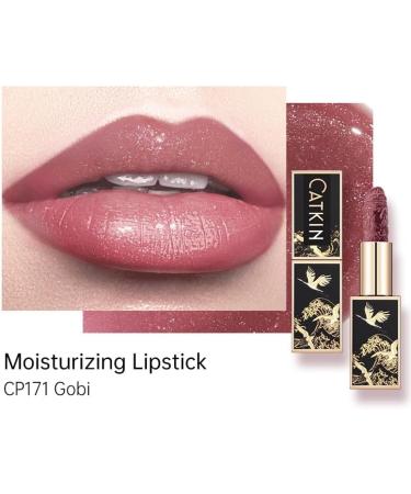 CATKIN Semi-Matte Lipstick Long Lasting Matte Lipstick High Impact Color Moisturizer Infused with Vitamin E and Avocado Oil Smooth Soft Texture - Buy Online on GoSupps.com