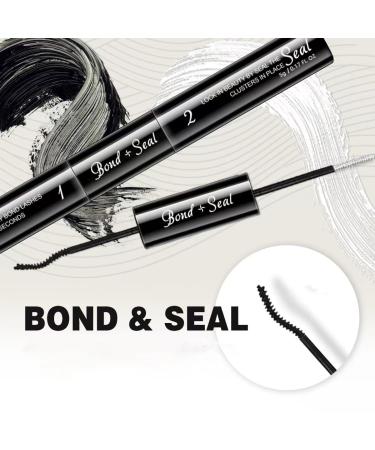 Lash Bond and Seal Individual Lash Glue for Clusters - Strong Hold Adhesive for DIY Eyelash Extensions - Waterproof Formula - 48-72 Hours Wear - Buy Online on GoSupps.com