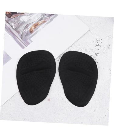 FOMIYES Gel Pads for High Heels - 2 Pairs of Comfort Insoles & Forefoot Damping Massage Foot Pads - Black - Buy Online on GoSupps.com