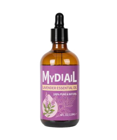 Lavender Essential Oil Premium Quality Lavender Aromatherapy Oil Therapeutic Grade for Diffuser Bath Hair/Skin Care Homemade Cosmetics Home Cleaning Massage Soap Making - 118ml(4oz)