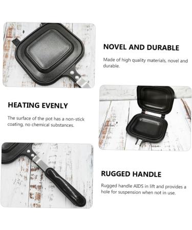 Zerodeko Breakfast Pan Skillet Mini Waffle Mini Grill Waffle Maker Burger Buns Toast Non Stick Pan Evil Eye Cup Milk Heating Pot Tortilla Maker Sandwich Cooker Household Mold Aluminum Alloy - Buy Online on GoSupps.com